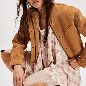 Free People velvet tunic